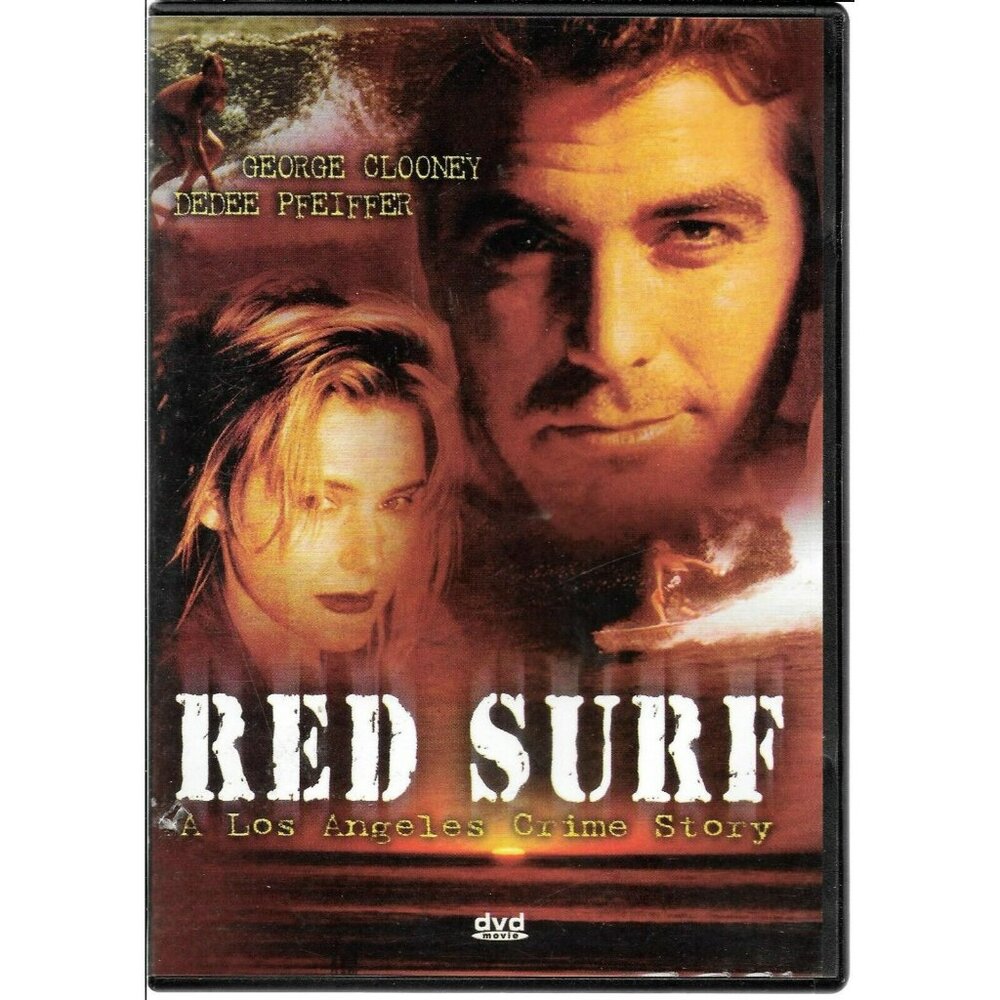 Red Surf DVD George Clooney Dedee Pfeiffer 1990 Crime Drama Movie  DVD4463